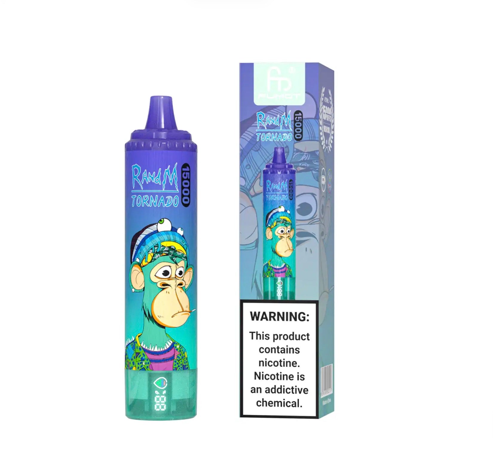 TORNADO VAPE 15000 - BLUEBERRY ON ICE